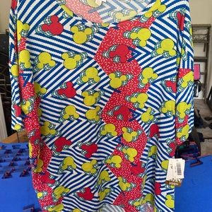 NWT Lularoe Disney Mickey Irma, 3XL